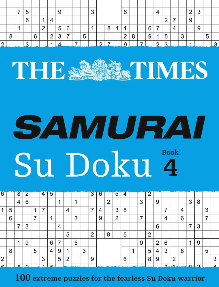 The Times Samurai Su Doku 4: 100 Challenging Puzzles from the Times