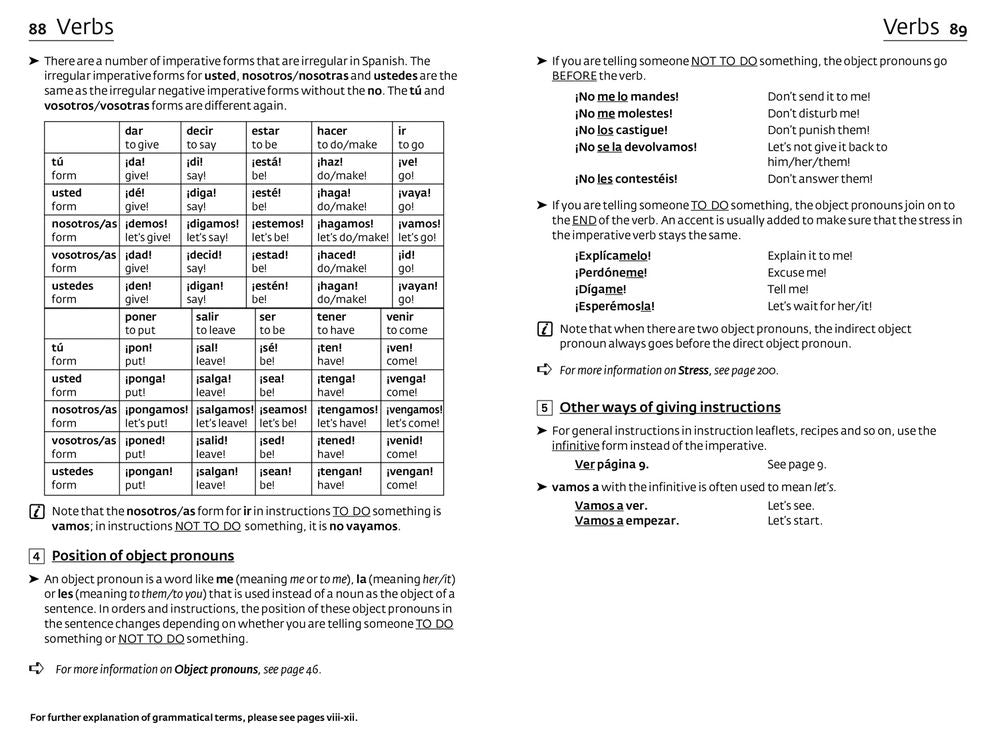 Easy Learning Spanish Grammar: Trusted Support for Learning