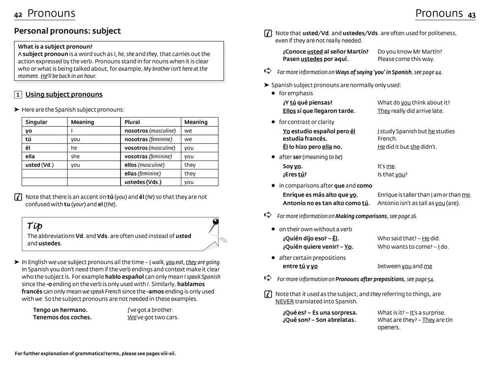 Easy Learning Spanish Grammar: Trusted Support for Learning