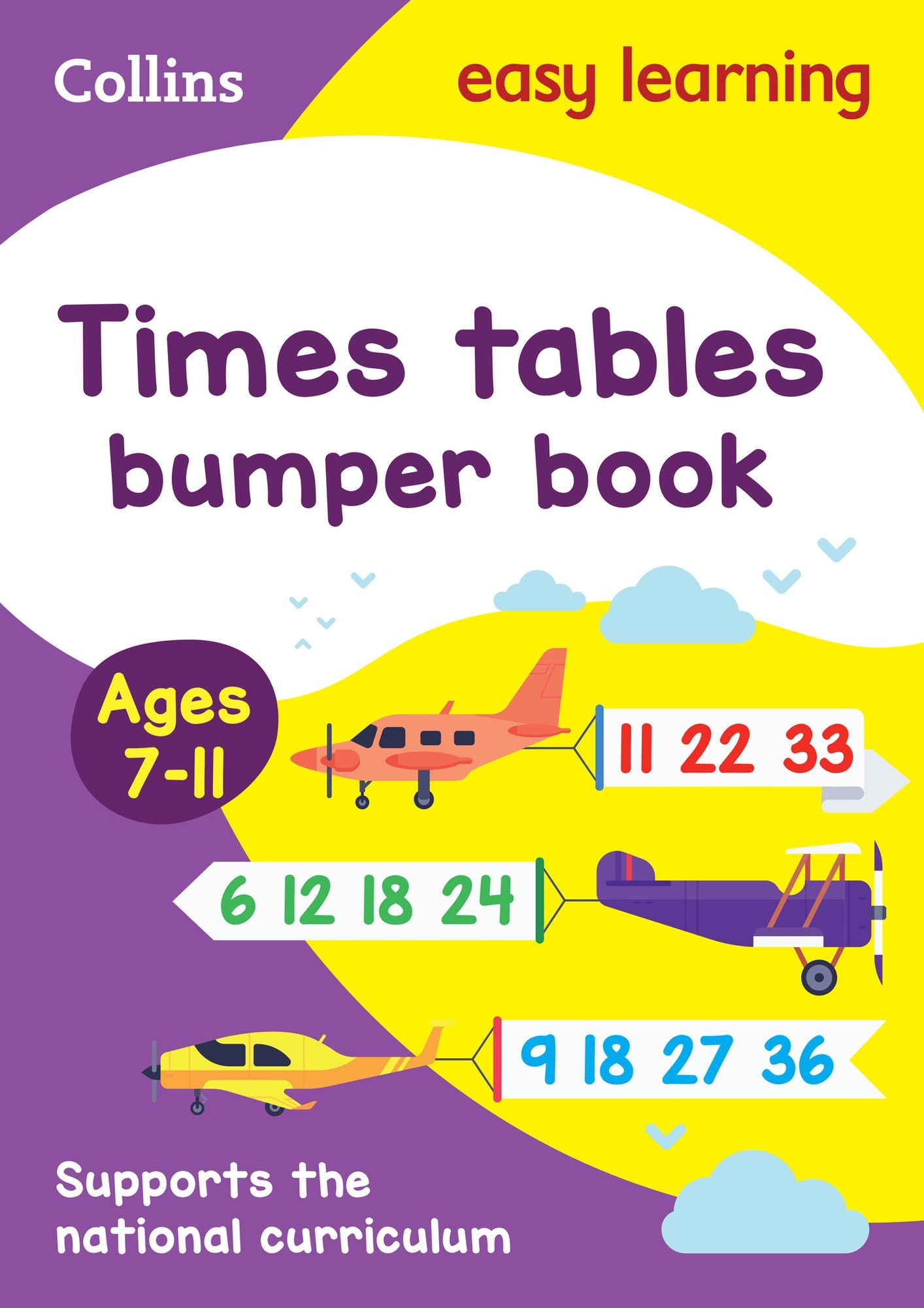 Times Tables Bumper Book Ages 7-11: Prepare for School with Easy Home Learning