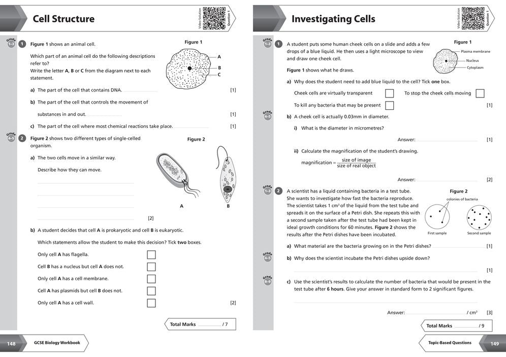 AQA GCSE 9-1 Biology All-in-One Complete Revision and Practice: Ideal for the 2025 and 2026 Exams