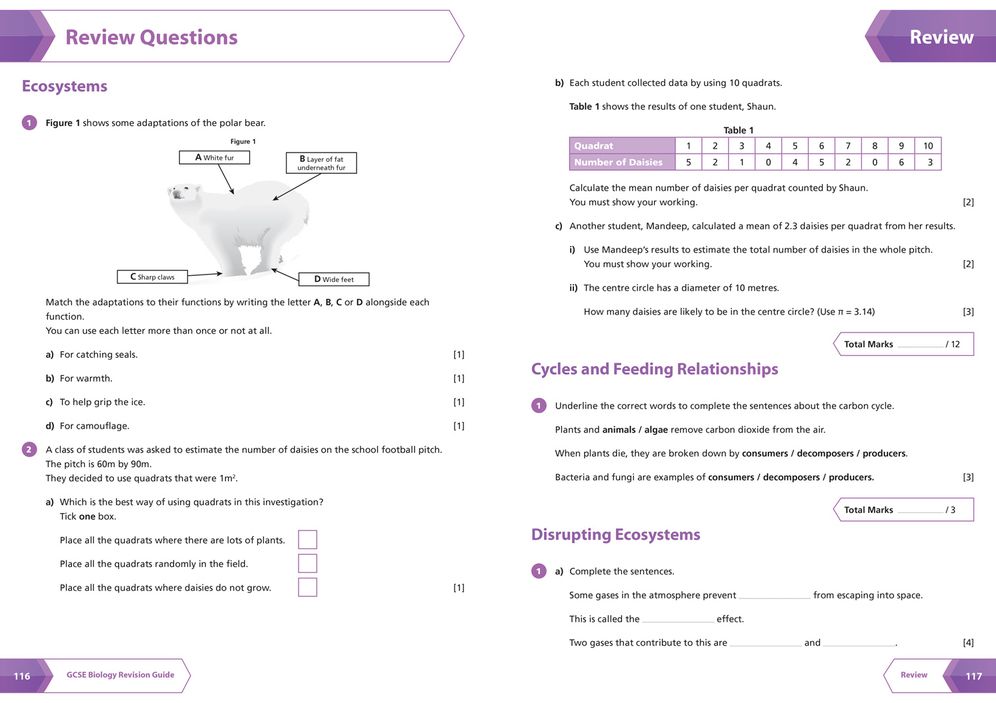 AQA GCSE 9-1 Biology All-in-One Complete Revision and Practice: Ideal for the 2025 and 2026 Exams