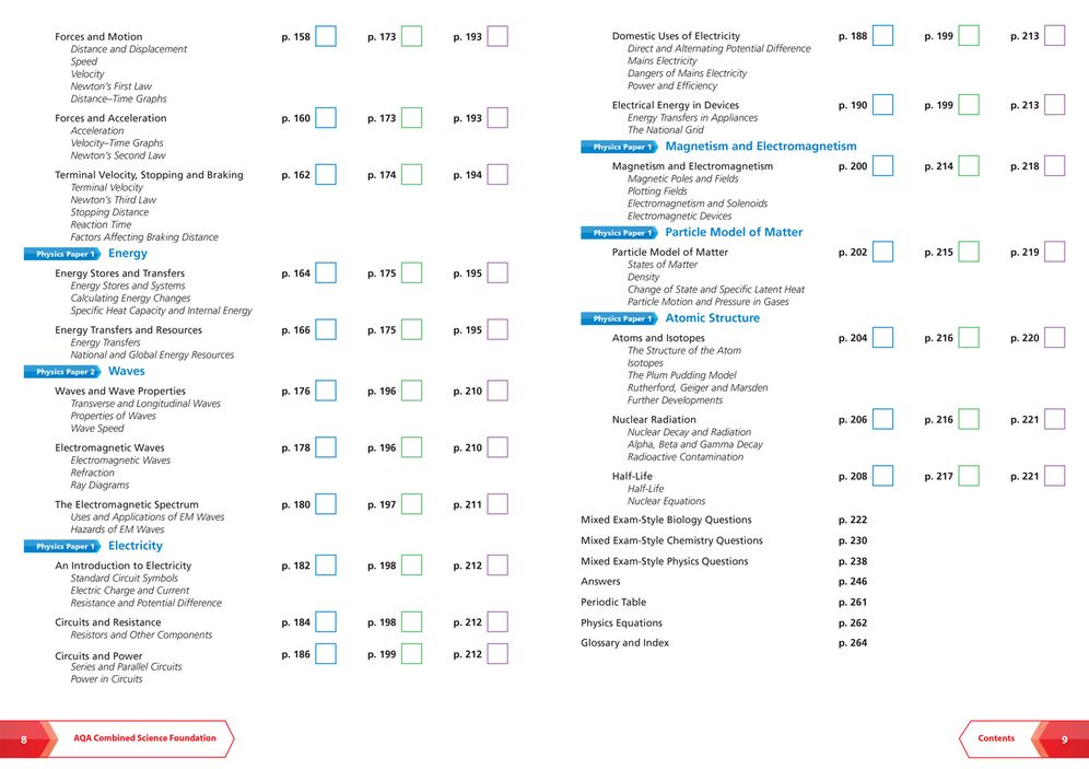 AQA GCSE 9-1 Combined Science Foundation All-in-One Complete Revision and Practice: Ideal for the 2025 and 2026 Exams