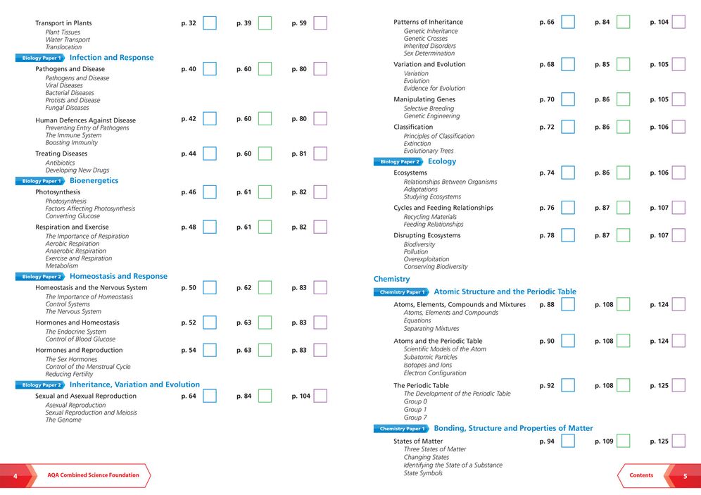 AQA GCSE 9-1 Combined Science Foundation All-in-One Complete Revision and Practice: Ideal for the 2025 and 2026 Exams