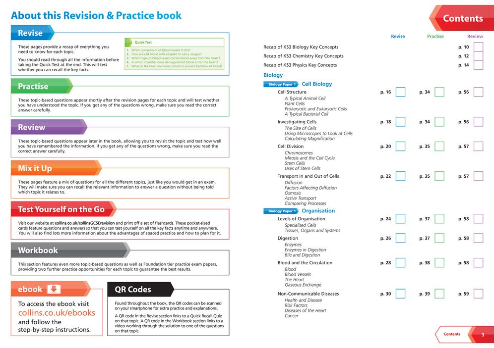 AQA GCSE 9-1 Combined Science Foundation All-in-One Complete Revision and Practice: Ideal for the 2025 and 2026 Exams