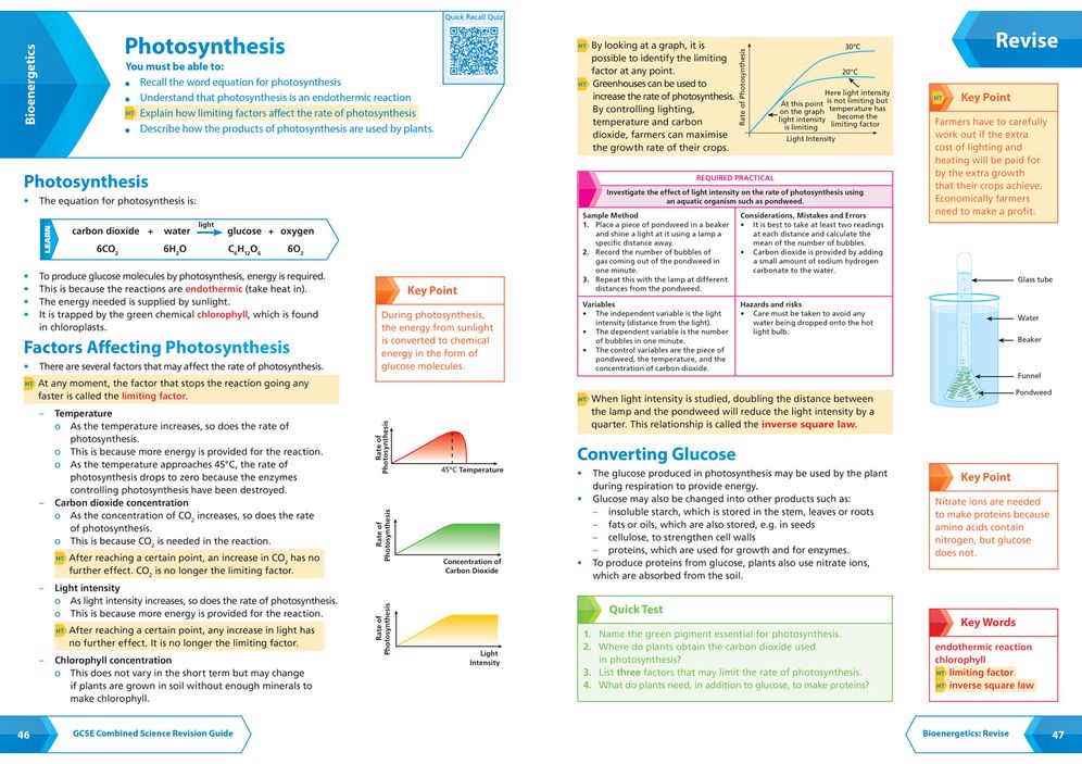 AQA GCSE 9-1 Combined Science Higher All-in-One Complete Revision and Practice: Ideal for the 2025 and 2026 Exams