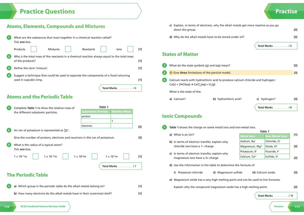 AQA GCSE 9-1 Combined Science Higher All-in-One Complete Revision and Practice: Ideal for the 2025 and 2026 Exams