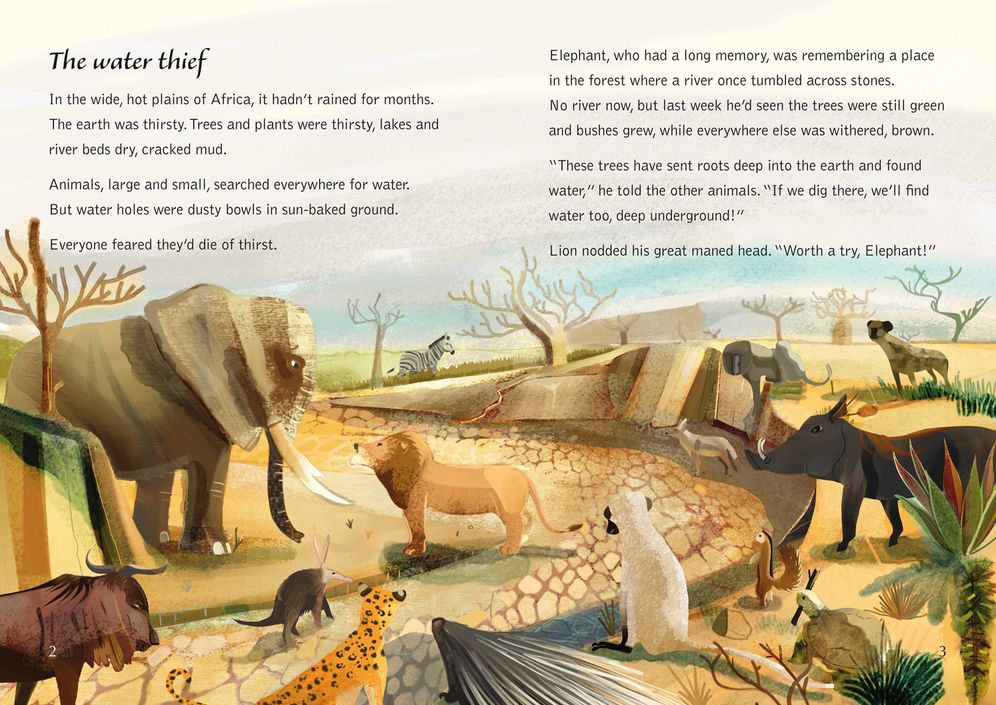 Two Animal Tales from Africa: Band 15/Emerald