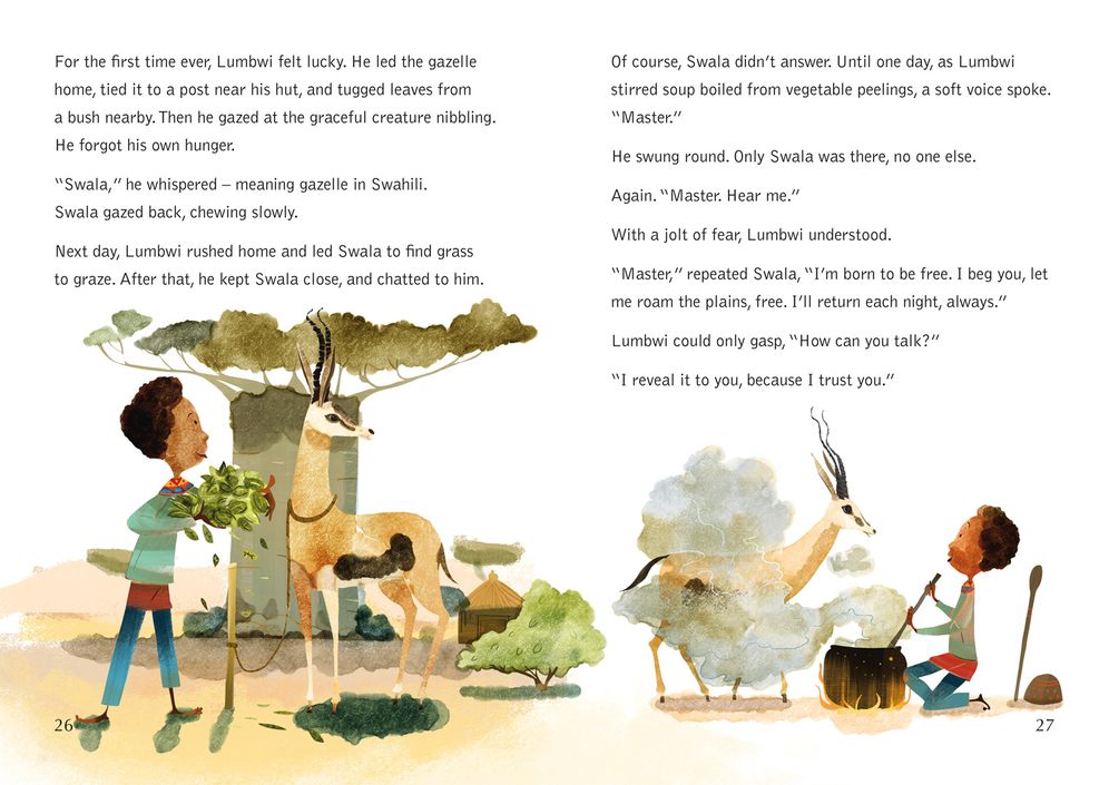 Two Animal Tales from Africa: Band 15/Emerald