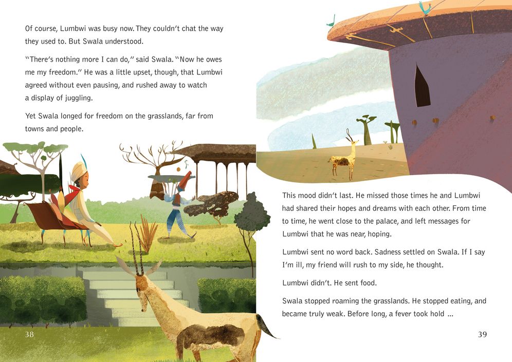 Two Animal Tales from Africa: Band 15/Emerald