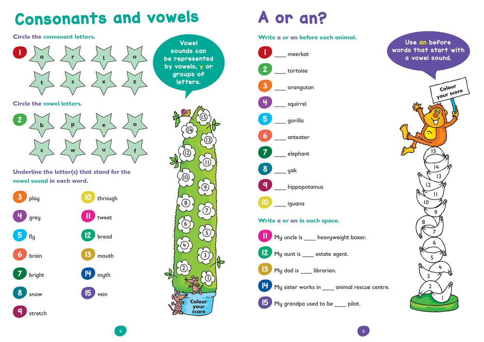English Quick Quizzes Ages 7-9: Ideal for Home Learning
