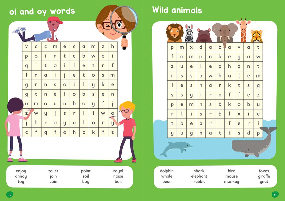 Spelling Word Searches Ages 5-7: Ideal for Home Learning