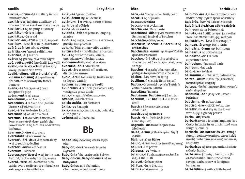 Collins Latin Dictionary: Gem Edition