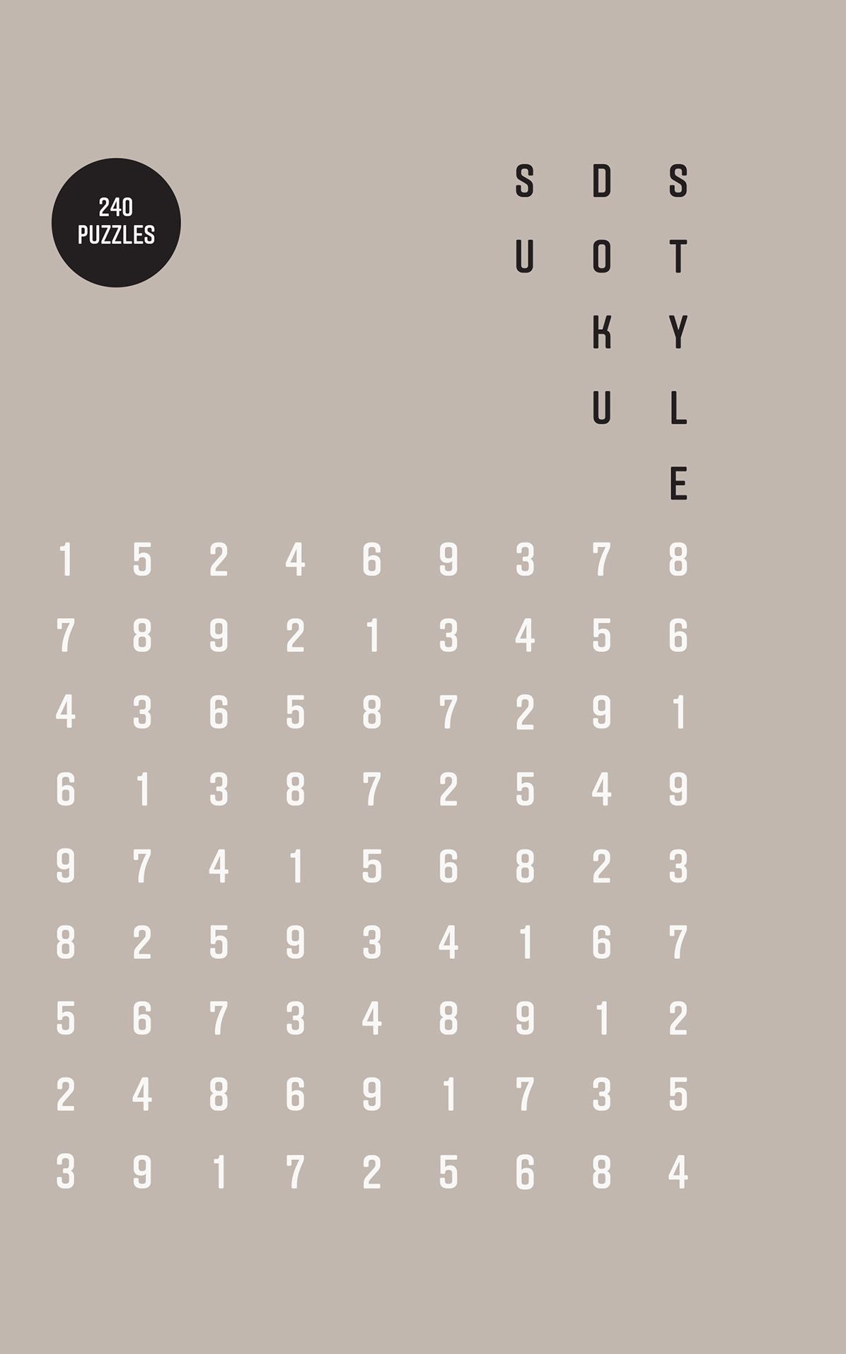 Sudoku Style
