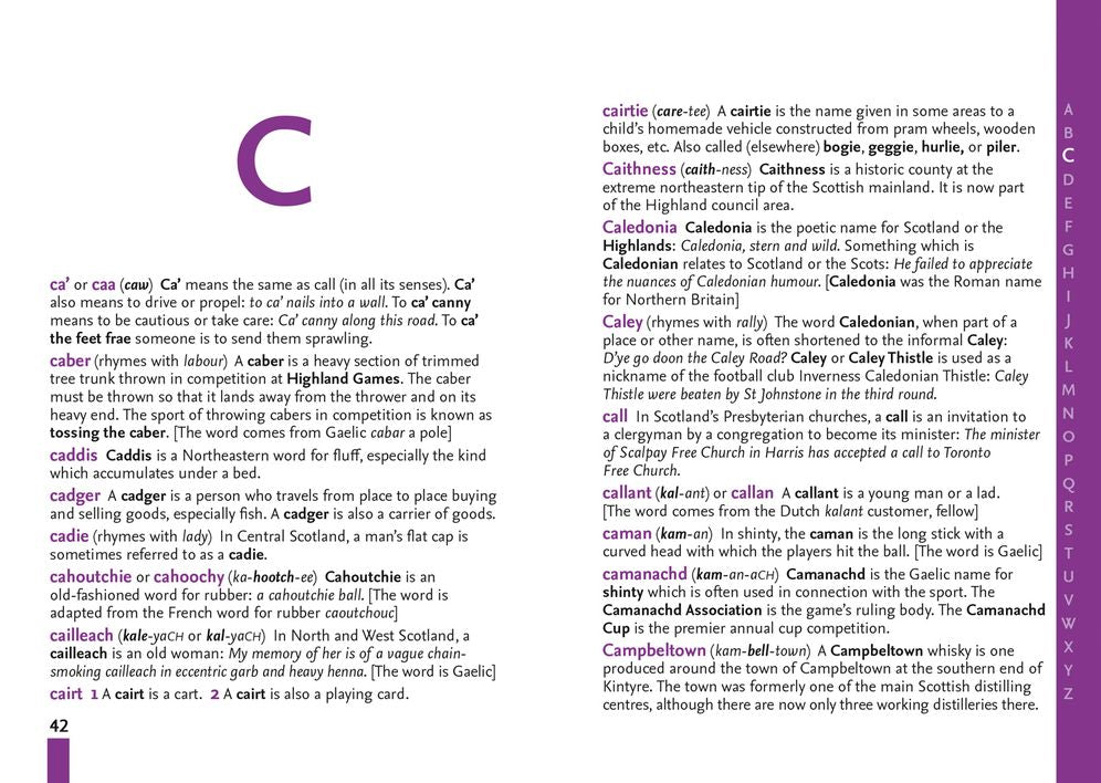 Scots Dictionary: The Perfect Wee Guide to the Scots Language