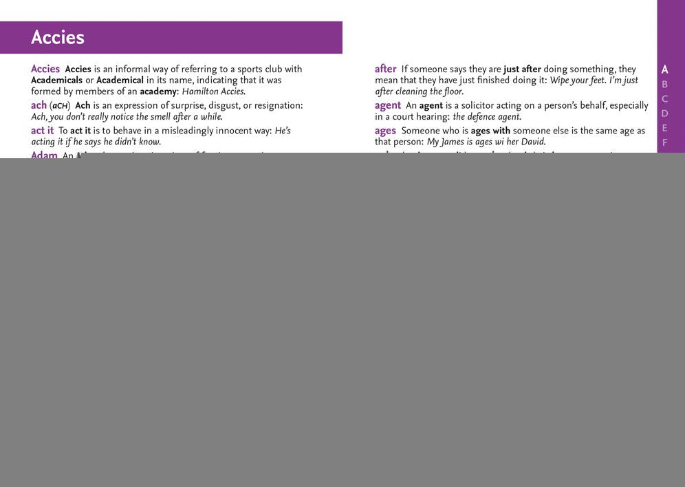 Scots Dictionary: The Perfect Wee Guide to the Scots Language