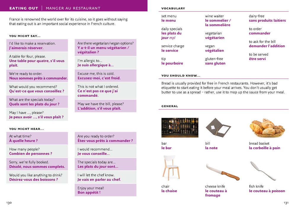 French Visual Dictionary: A Photo Guide to Everyday Words and Phrases in French