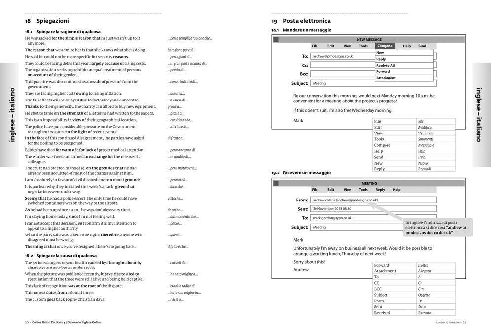 Italian Dictionary Complete and Unabridged: For Advanced Learners and Professionals
