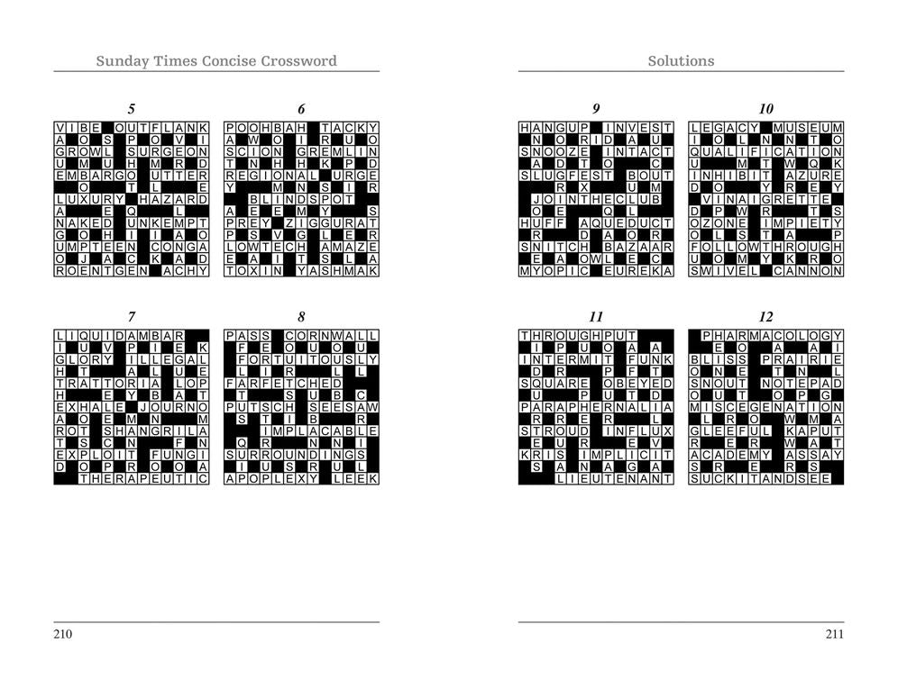 The Sunday Times Concise Crossword Book 1: 100 Challenging Crossword Puzzles