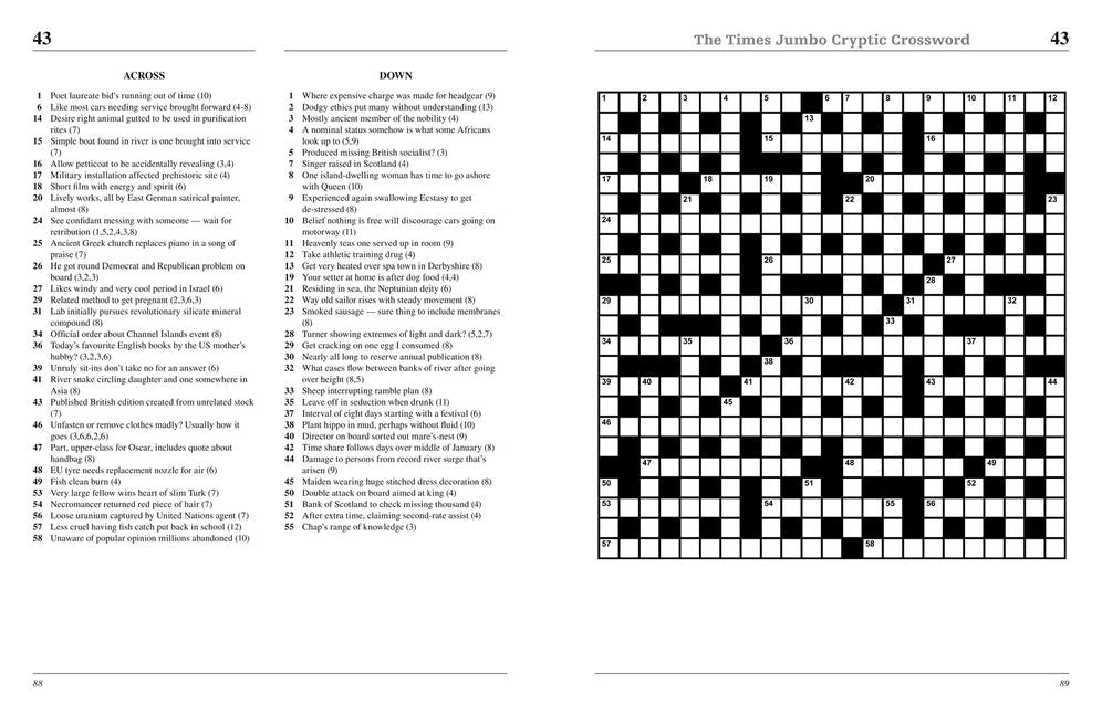 The Times Jumbo Cryptic Crossword Book 19: The World's Most Challenging Cryptic Crossword
