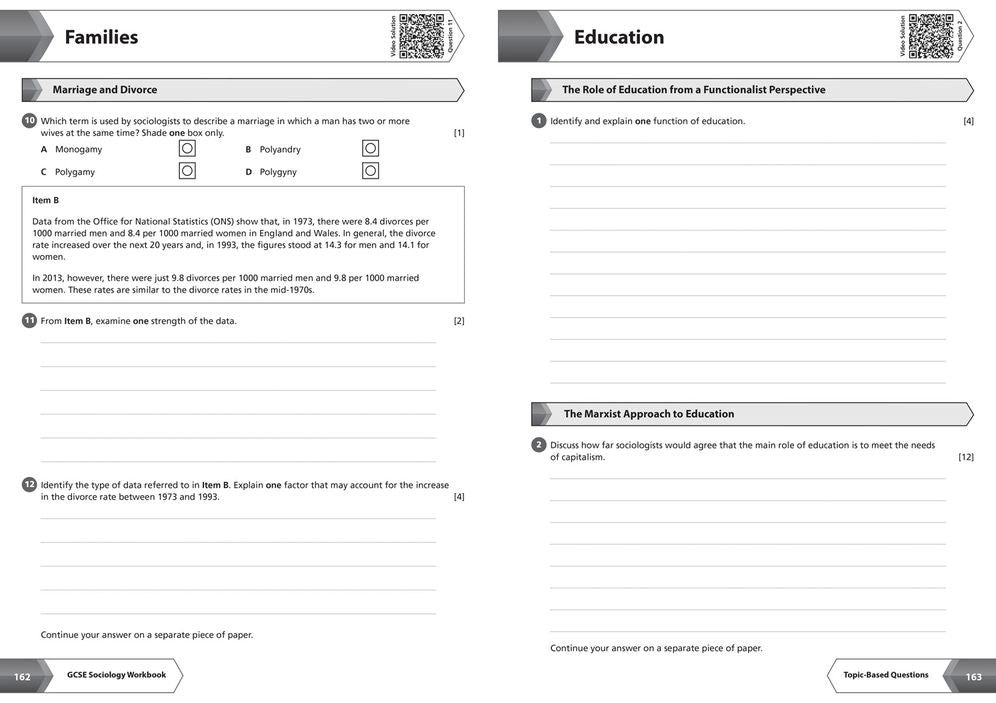 AQA GCSE 9-1 Sociology All-in-One Complete Revision and Practice: Ideal for the 2025 and 2026 Exams