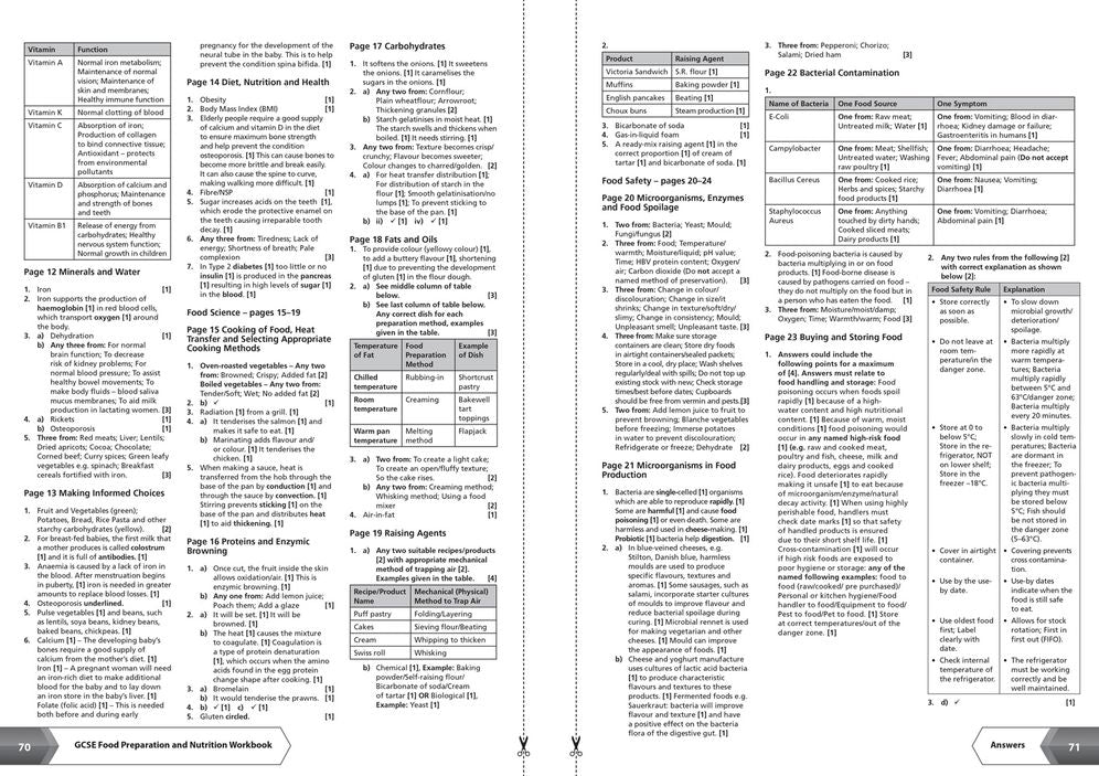 AQA GCSE 9-1 Food Preparation & Nutrition Workbook: Ideal for the 2025 and 2026 Exams