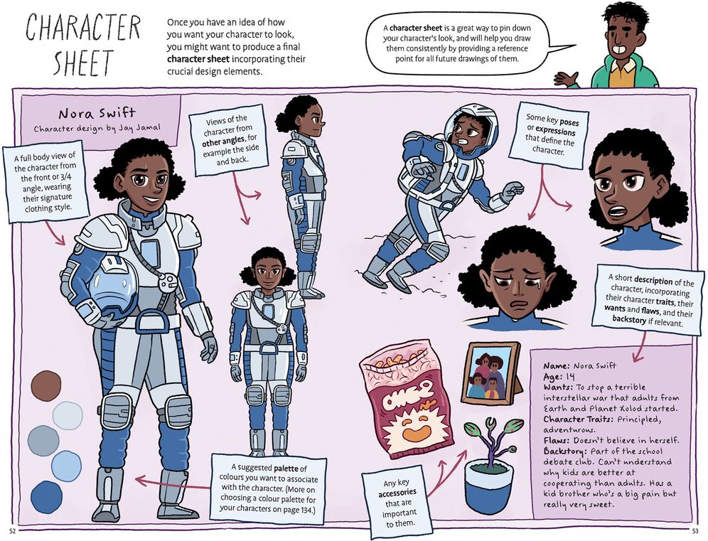 Graphic Novel Builder: The Illustrated Guide to Making Your Own Comics