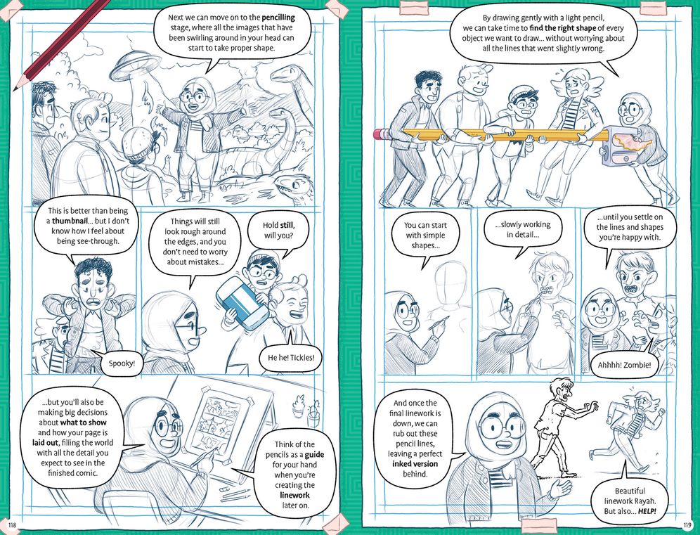 Graphic Novel Builder: The Illustrated Guide to Making Your Own Comics