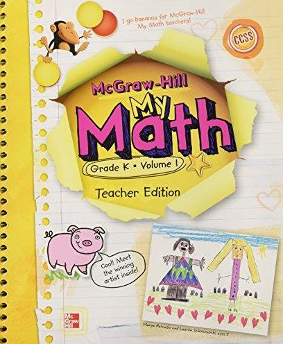 My Math, Volume 1, (Grade K) (Teacher's Edition)