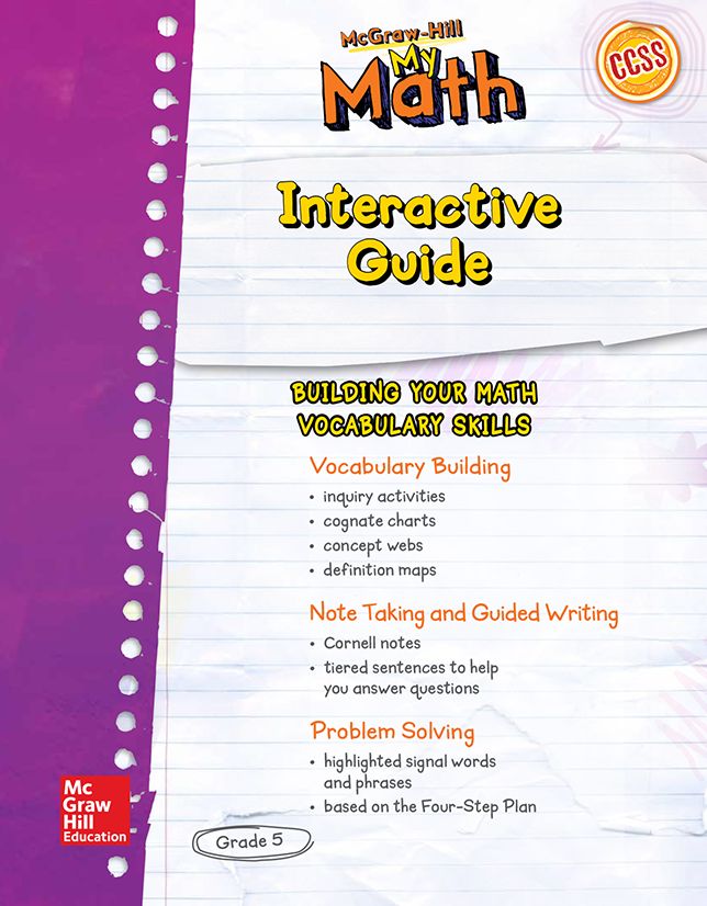 MH My Math ELD SE Grade 5