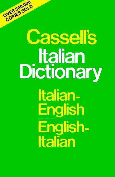 Cassell's Standard Italian Dictionary, Thumb-indexed