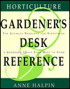 Horticulture Gardener's Desk Reference