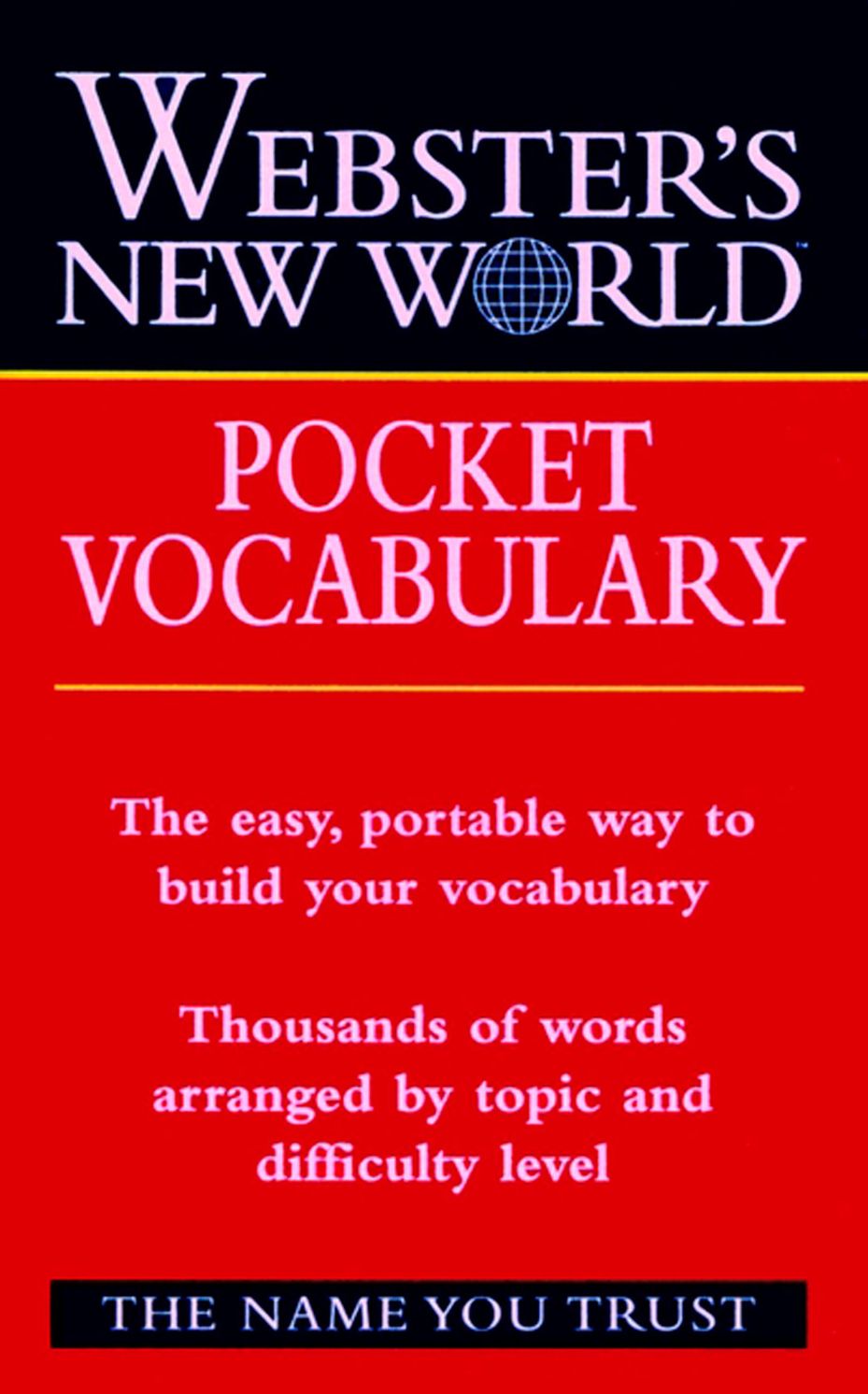Webster's New World Pocket Vocabulary