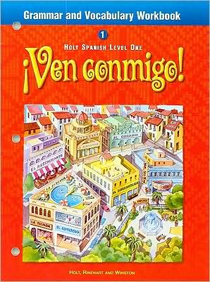 Ven Conmigo Grammar and Vocabulary : Level 1