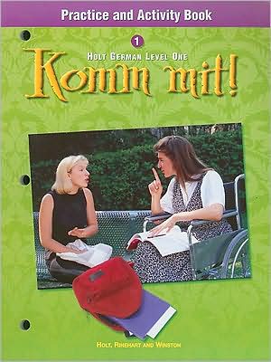Komm mit!: Practice and Activity Book Level 1