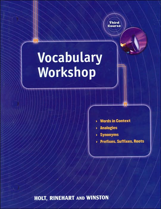 Holt Traditions Vocabulary Workshop: Vocab Workshop Grade 9
