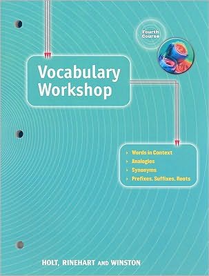 Elements of Language: Vocabulary Workshop Grade 10 Fourth Course