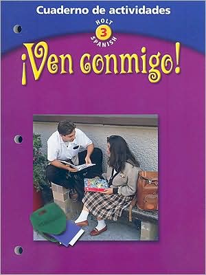 Ven conmigo!: Cuaderno de actividades Level 3