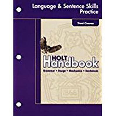 Elements of Language: Language and Sentence Skills Practice Third Course