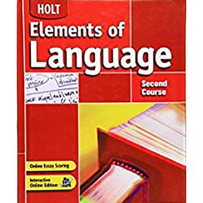 Elements of Language: Student Edition Grade 8 2004