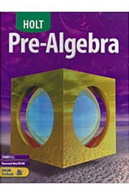 Pre-Algebra