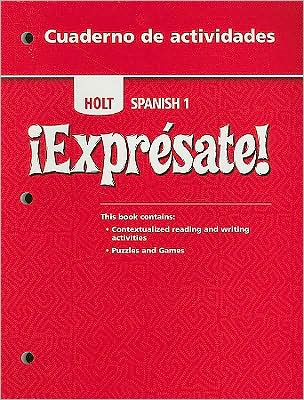 Expresate!: Cuaderno de actividades Student Edition Level 1