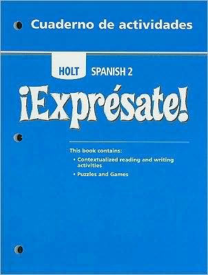 Expresate!: Cuaderno de actividades Student Edition Level 2