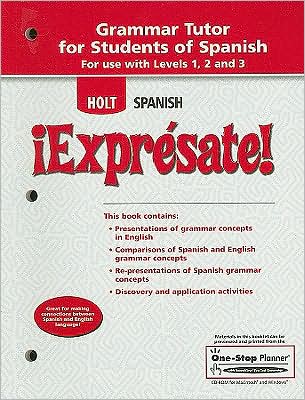 Expresate!: Grammar Tutor for Students of Spanish All Levels