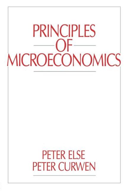 Principles of Microeconomics