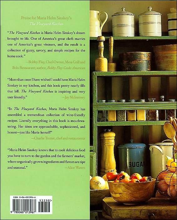 Vineyard Kitchen: Menus Inspired by the Seasons