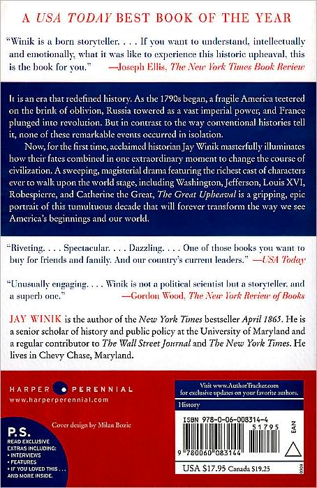 The Great Upheaval: America and the Birth of the Modern World, 1788-1800