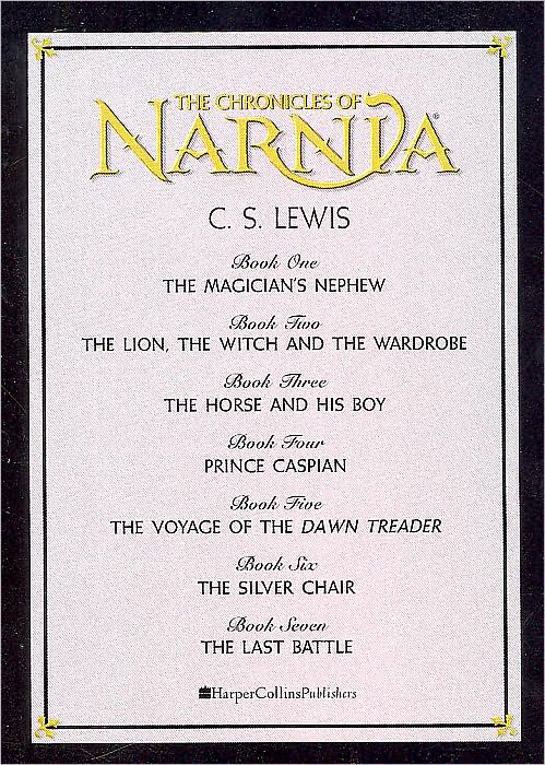 The Chronicles of Narnia Box Set (Books 1 to 7)