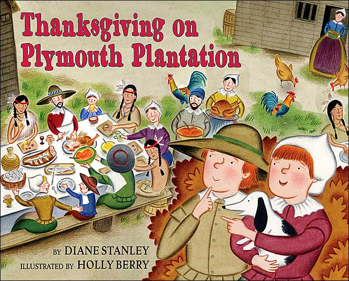 Thanksgiving on Plymouth Plantation( The Traveling- Time Twins Series)