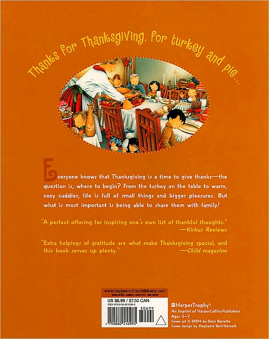 Thanks for Thanksgiving